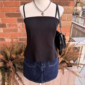 Jessica Petite Pinstripe Bustier-Style Cami Top 💜